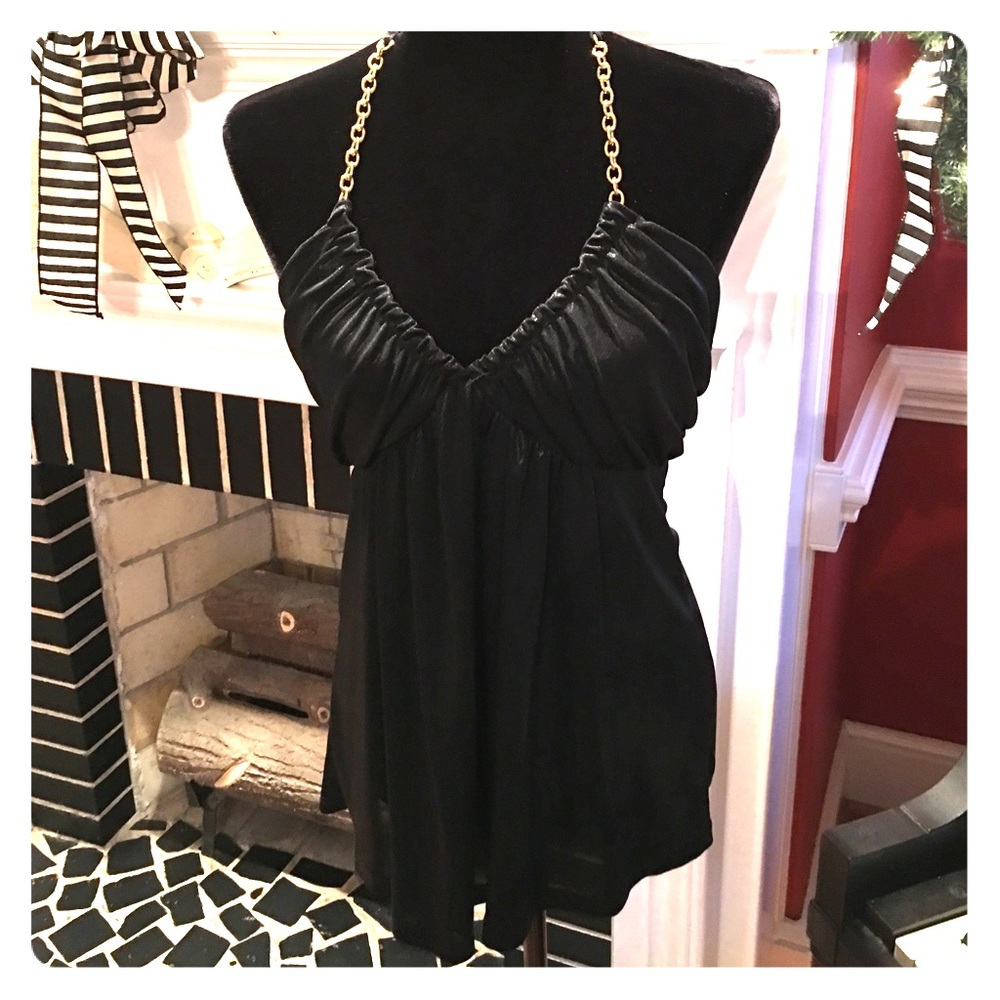 Cocktail halter top.